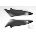Protections réservoir latérales carbone YAMAHA YZF-R1 2009-2014