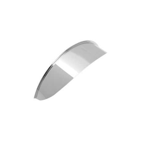 Casquette de phare moto chromé 180 mm