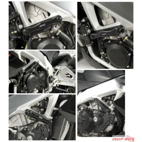Protections de cadre moto R&G racing APRILIA RSV4 TUONO V4