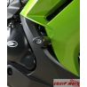 Tampons de protection R&G Racing ER6F 2012-2016 0