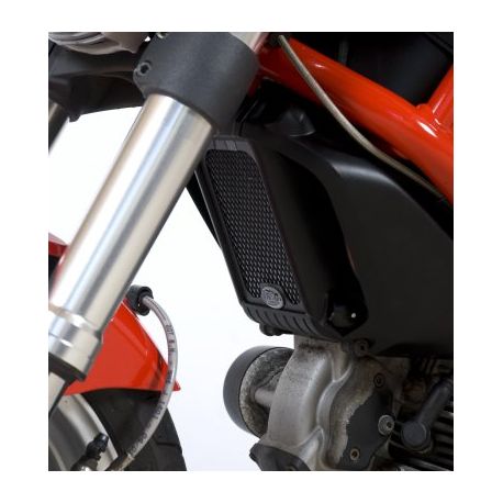 Protections de radiateur d'HUILE R&G racing DUCATI 796 MONSTER 2010-2015 1100 MONSTER 2009-2014