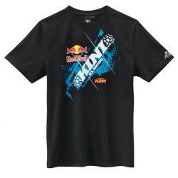 T-Shirt Kini Redbull Chopped Noir