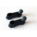 Patte de déport rétroviseur moto universel 10mm vendu à l'unité