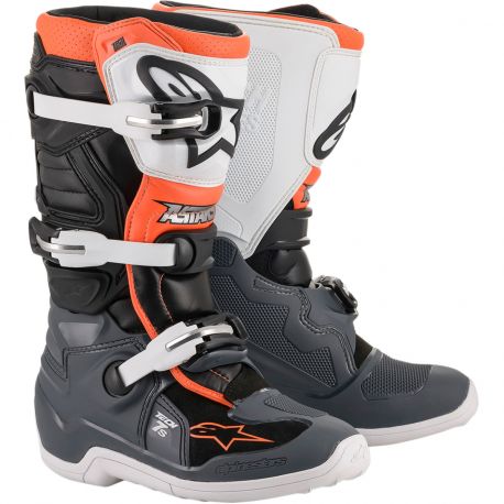 Bottes moto cross enfant ALPINESTARS TECH 7S paire de bottes moto-cross  enduro au meilleur prix equip'moto