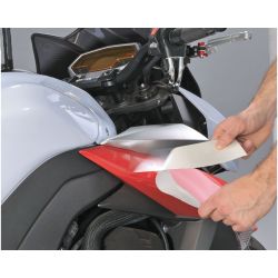 Autocollant de protection carosserie moto