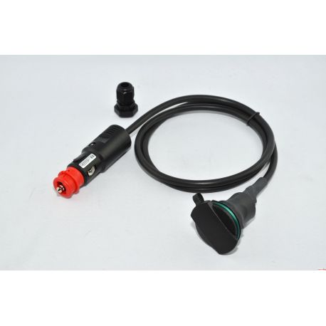 Alimentation pour sacoche de reservoir version droite Alume Cigare