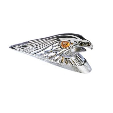 Aigle de garde boue avec yeux éclairé